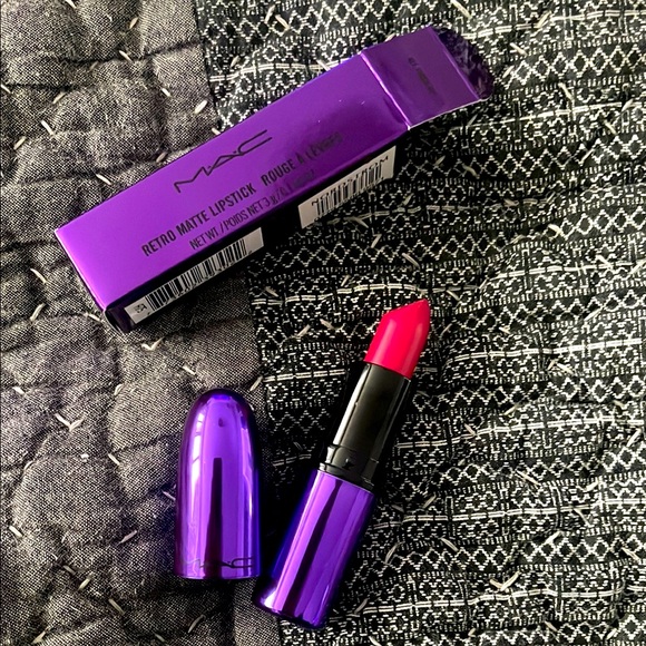 MAC Cosmetics Other - MAC: Magic of the Nigh: Retro Matte Lipstick in All Fired Up🖤Brand New🎆
